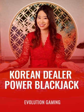 Korean Dealer Power Blackjack